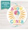 Snow Cone Metal Wall Sign, 12" Inch Round for Wall Decorations or Wreath Accent Centerpiece